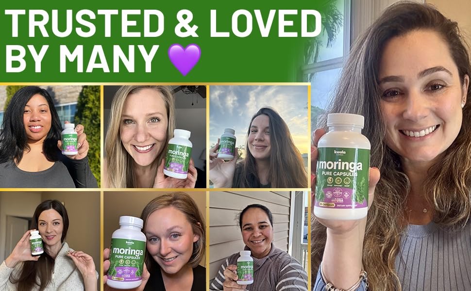 90-day supply of moringa capsules