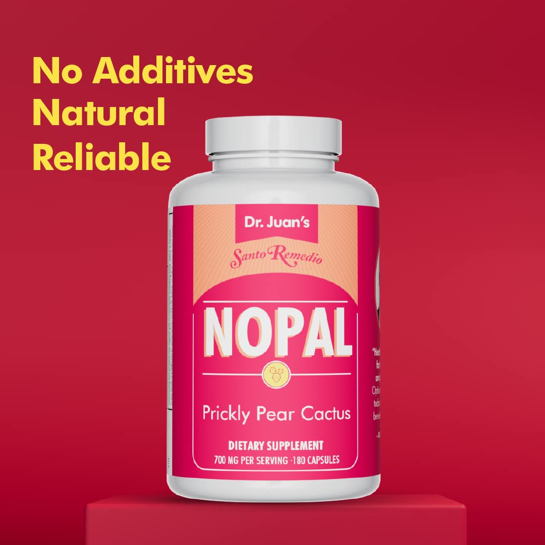 90 servings per container of Santo Remedio Nopal