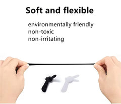 Close-up of BEHLINE silicone end tip showing anti-slip surface