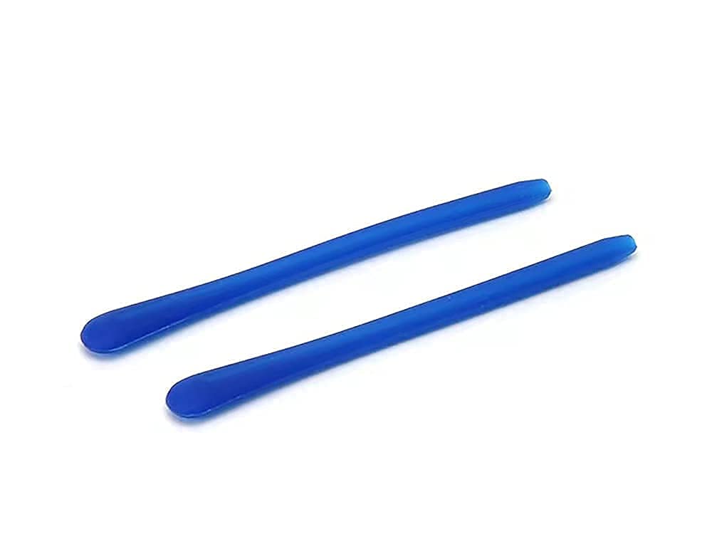 BEHLINE temple tips available in color options: Black, Brown, White, Blue, Gray, Red