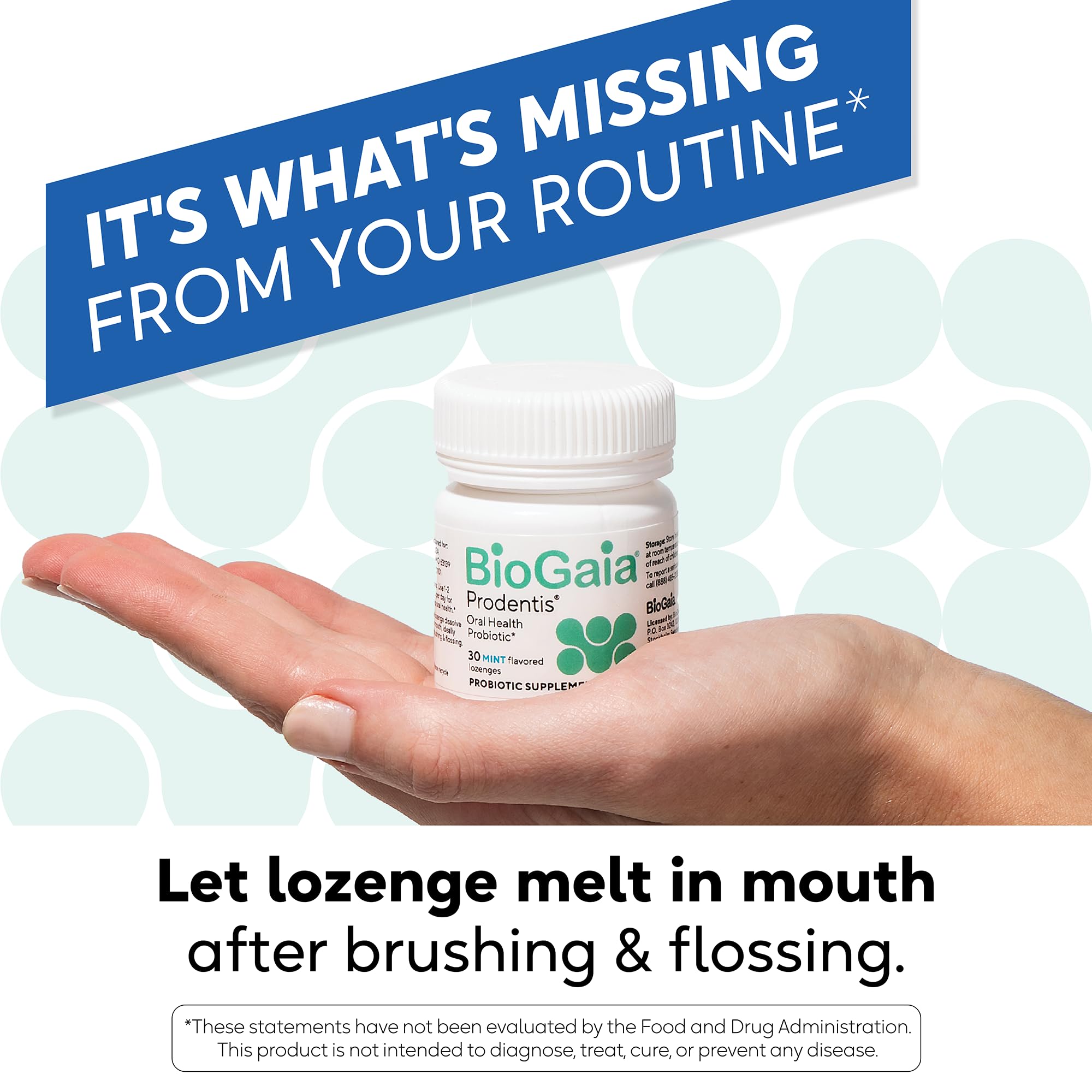 Prodentis replenishes oral microbiome