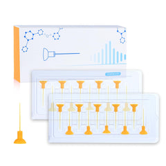 HDXQ-01S 20-piece root canal irrigator replacement tips set in yellow