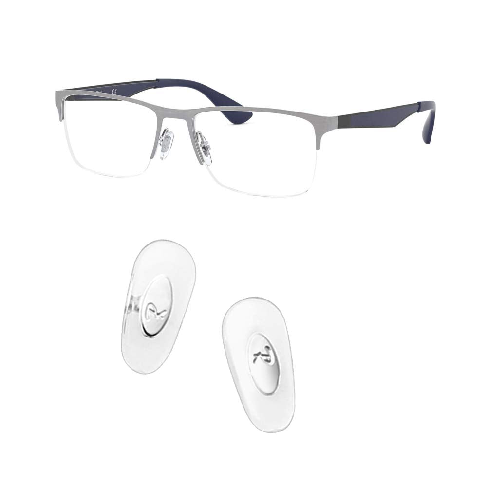 HiCycle2 14mm push-in nose pads for RB6335 glasses - close-up