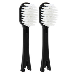 IONPA Wide Black Replacement Brush Head - 2-pack, fits IONPA DH/DP, Made in Japan