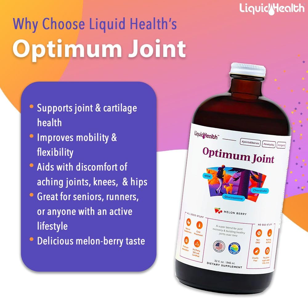 Ingredients list for LIQUIDHEALTH Optimum Joint Supplement