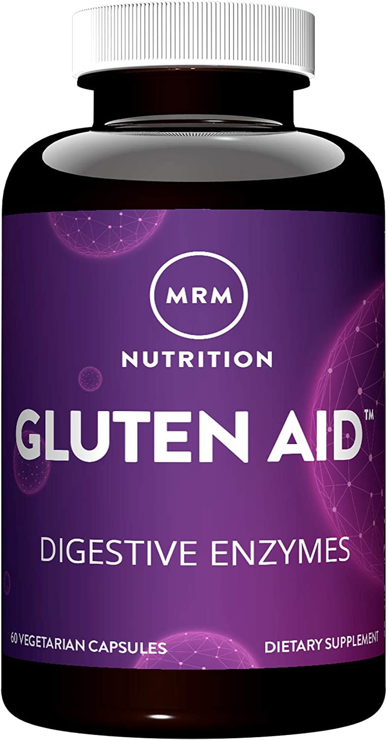 MRM Gluten-Aid bottle label