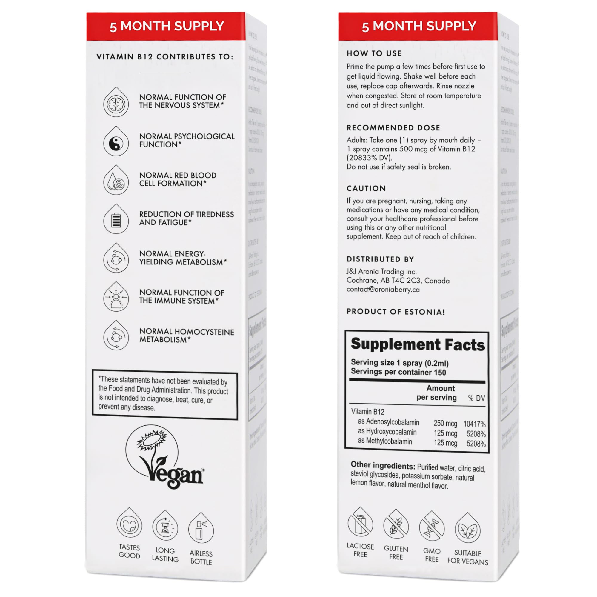 Sublingual spray nozzle for easy use