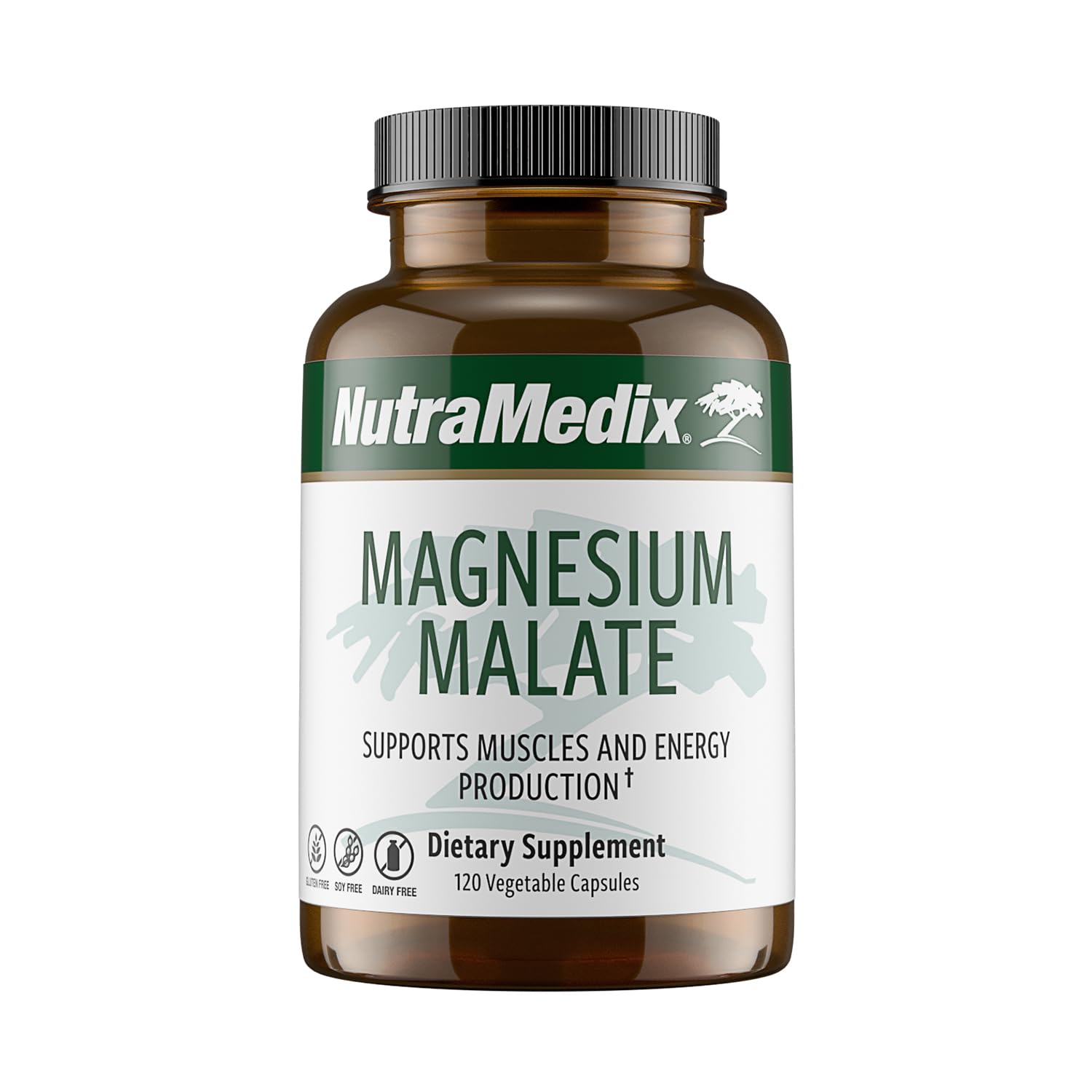 NutraMedix Magnesium Malate Energy Capsules – front view