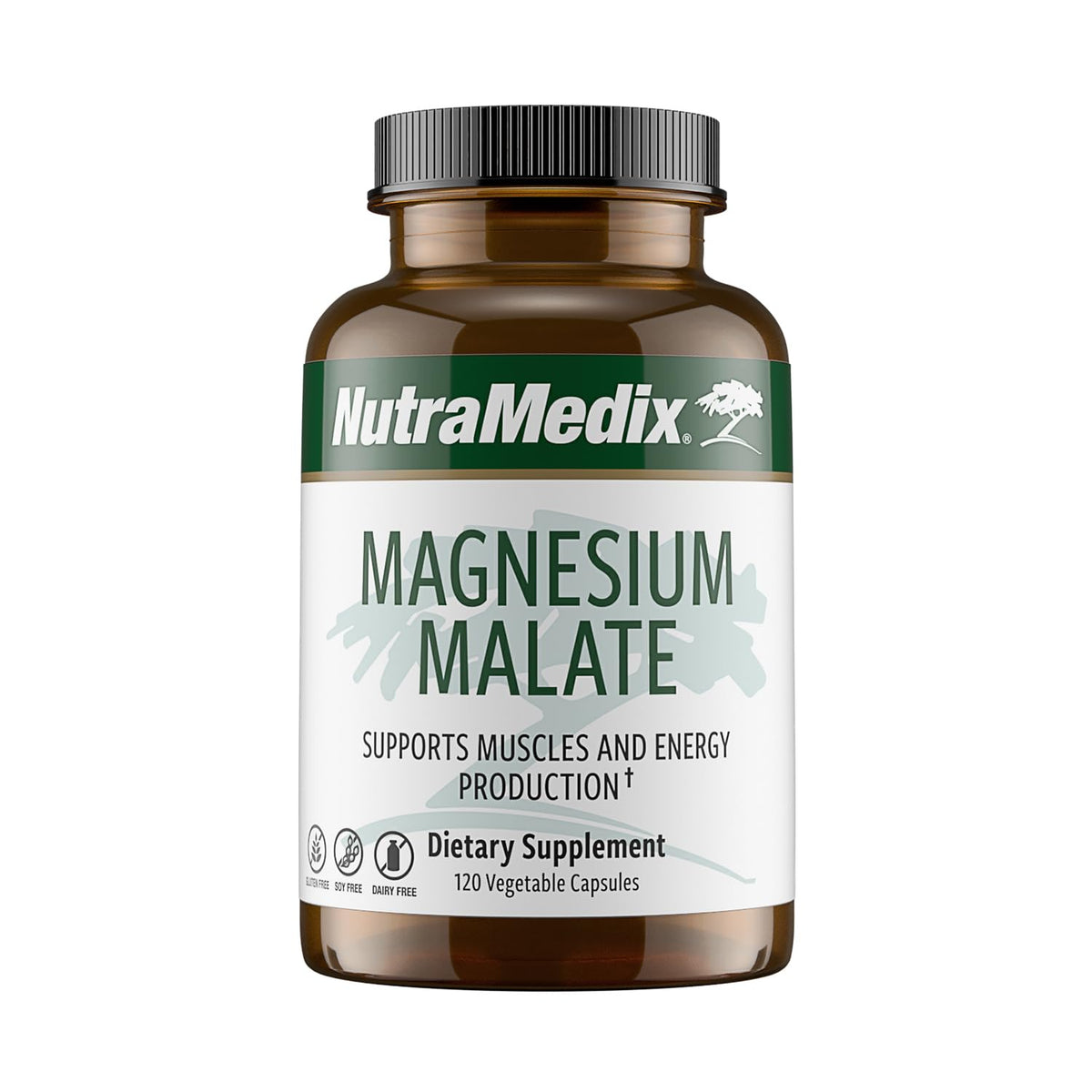 NutraMedix Magnesium Malate Energy Capsules – front view