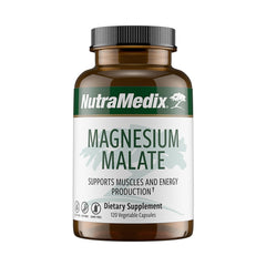 NutraMedix Magnesium Malate Energy Capsules – front view