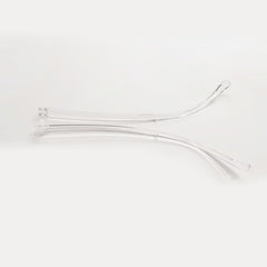 Temple arms dimensions: 7mm width, 3mm hinge thickness, 5.5mm hinge depth