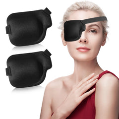 RIKEYO 3D Right Eye Patch Black product photo front view