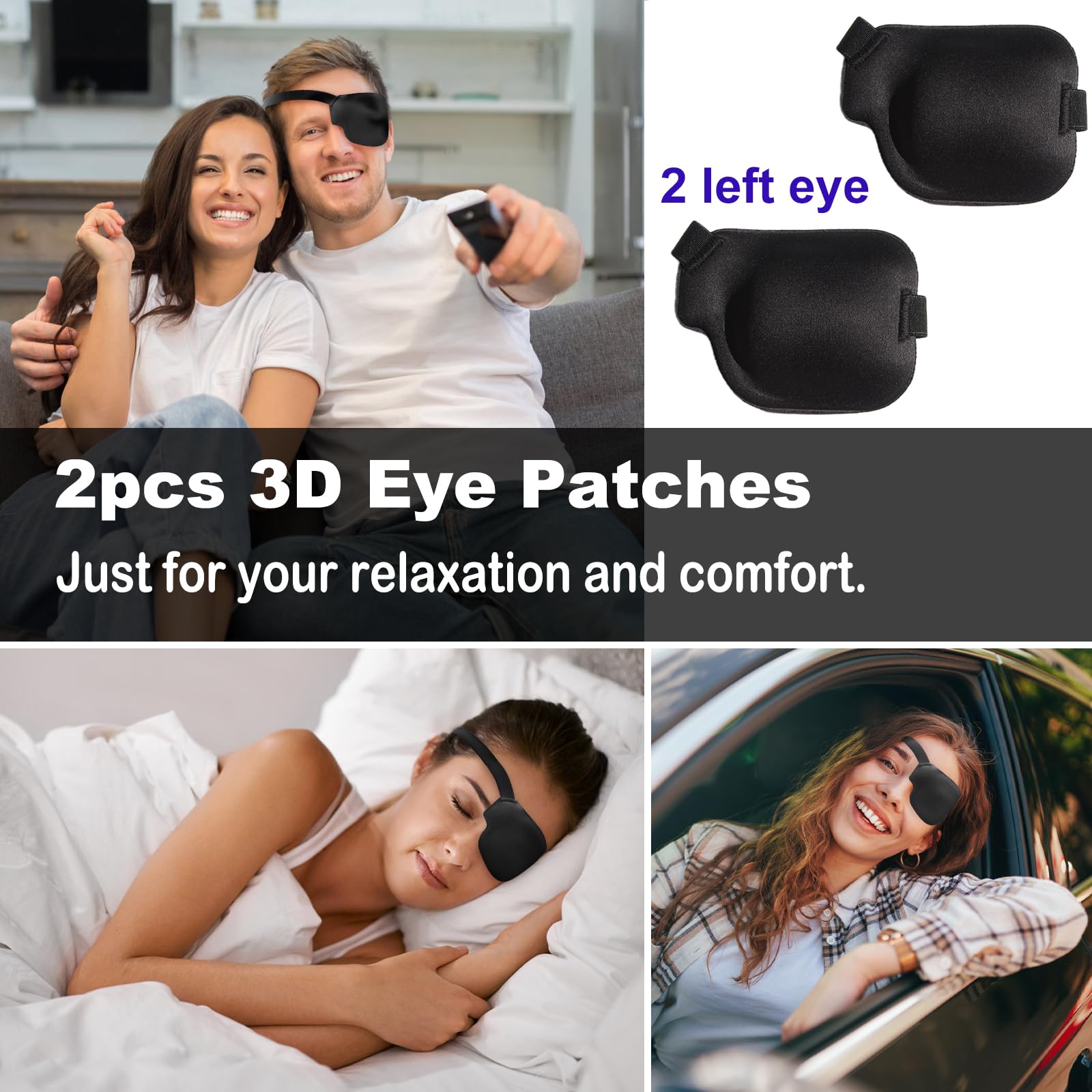 RIKEYO 3D Eye Patch Left – packaging and components