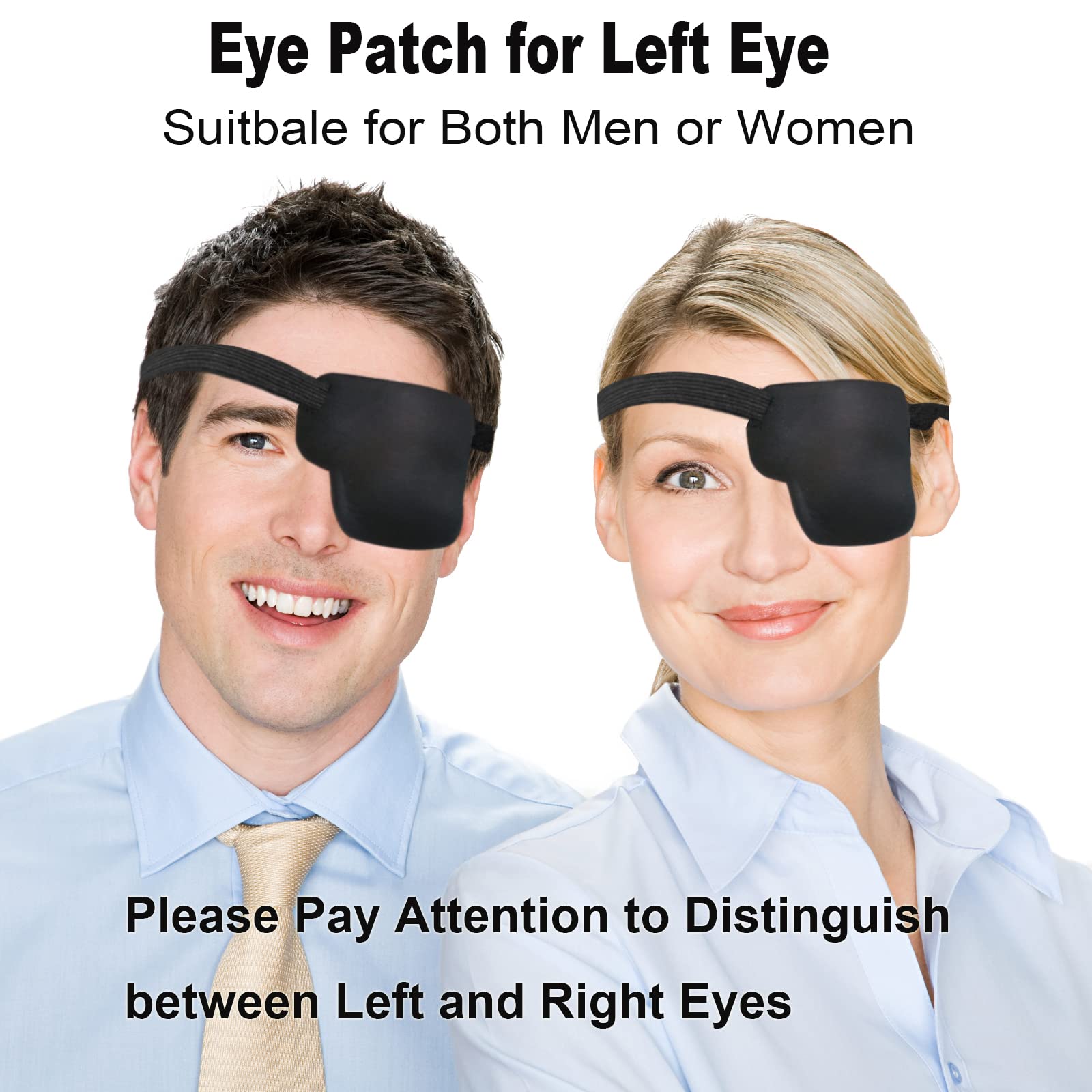 RIKEYO 3D Eye Patch Left – reusable and washable