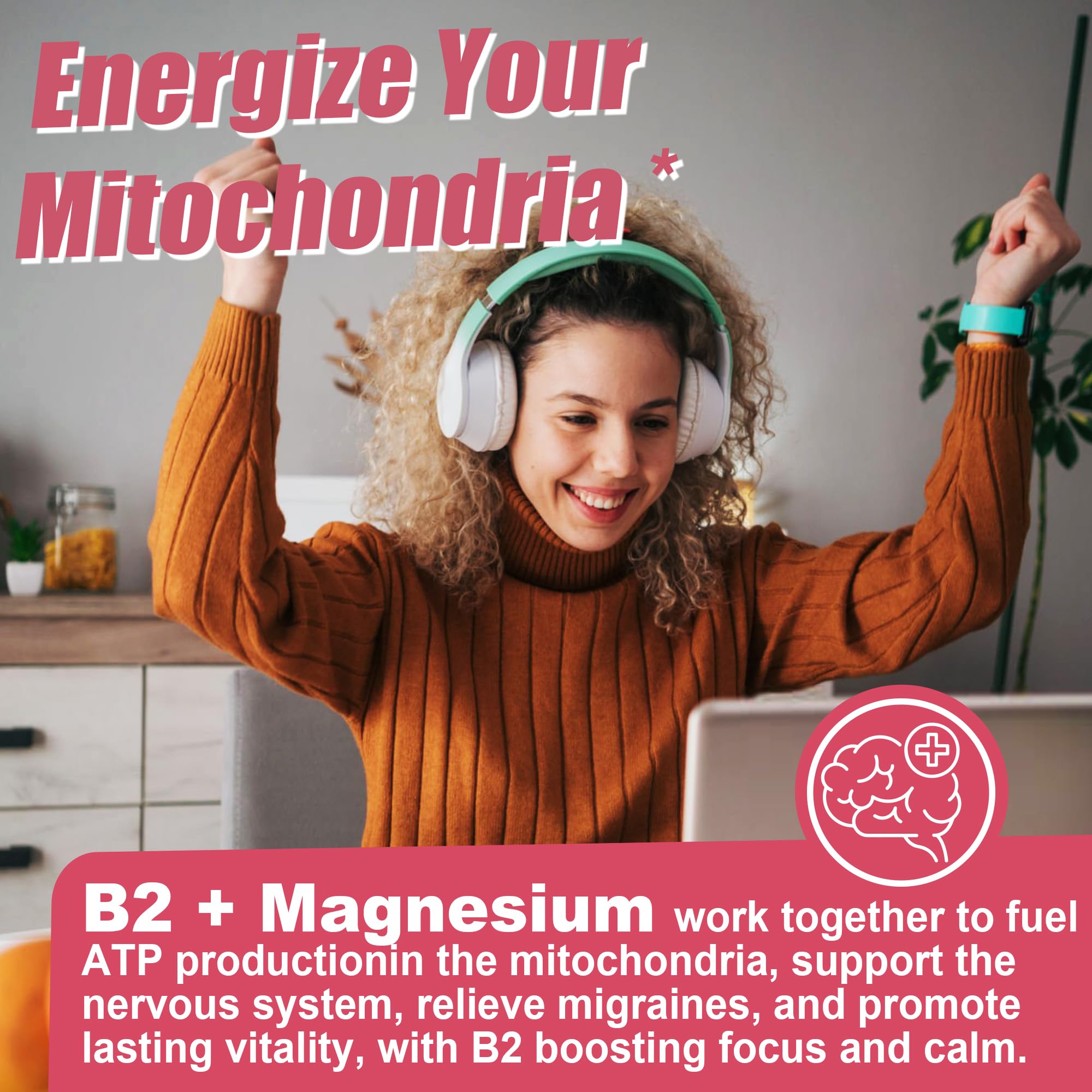 Gummy texture close-up showing sugar-free formula