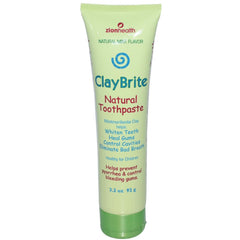 Tpste Claybrite Natural by Zion Health - 4 Oz, 2 Pack toothpaste