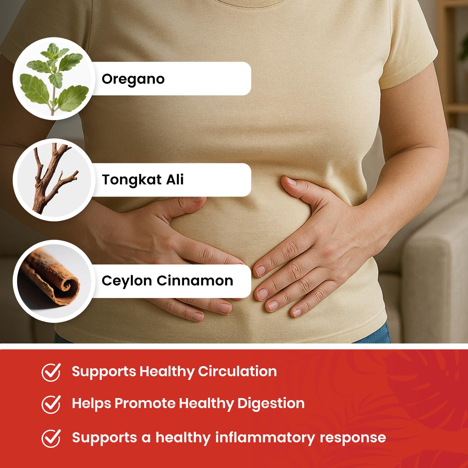 Ingredient highlights including Vitamin D3 and K2 icons