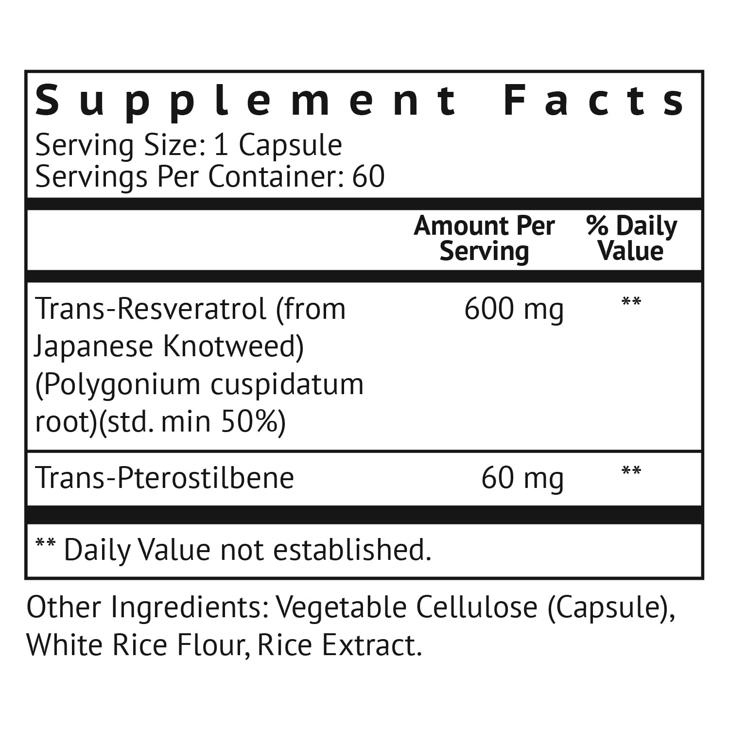 Close-up of VitaMonk Resveratrol and Pterostilbene capsules