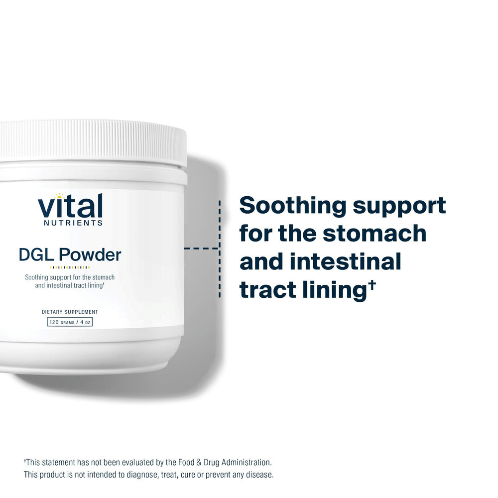 Third-party testing certificate for DGL Powder purity