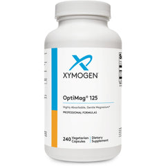 XYMOGEN OptiMag 125 bottle front label