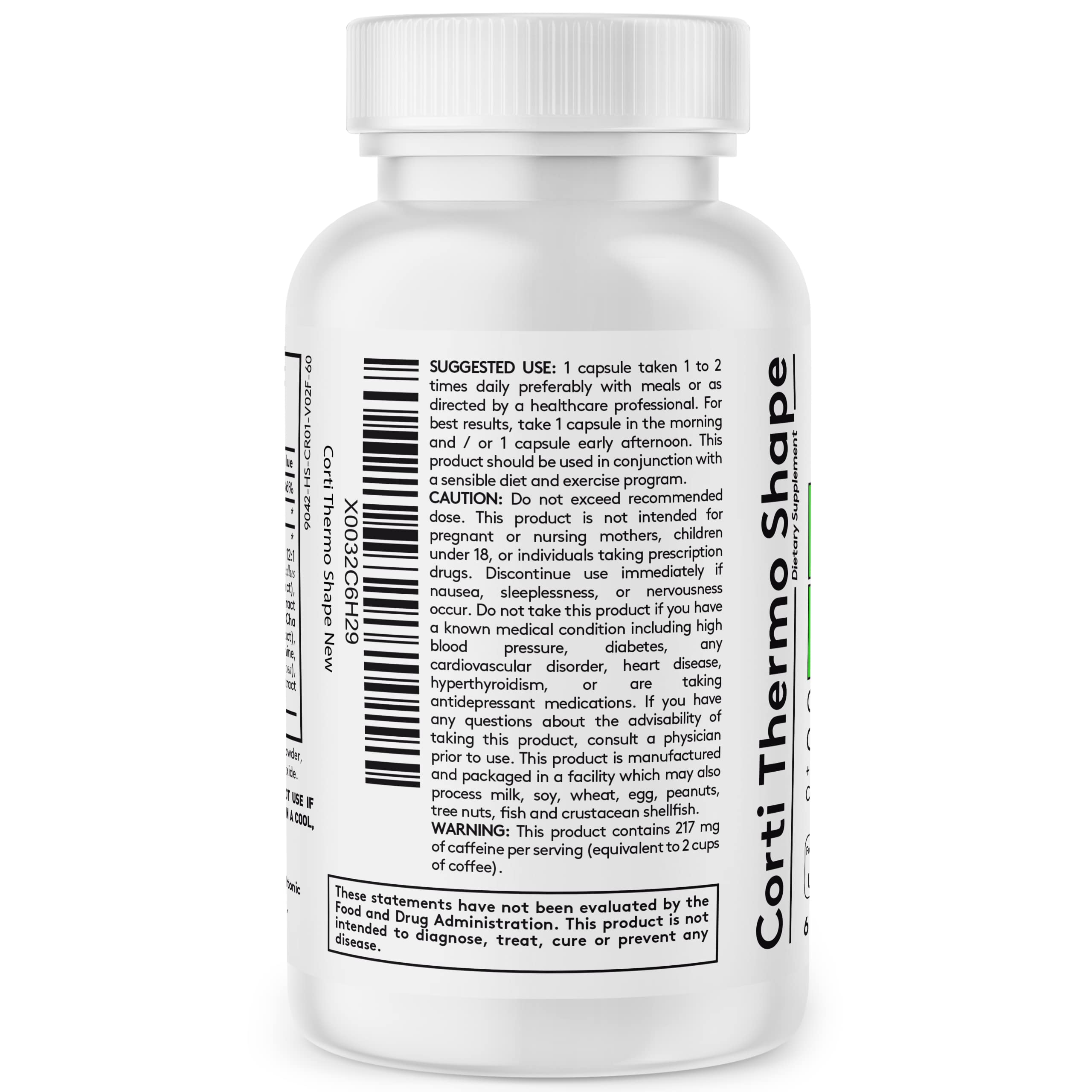 Metabolism support imagery for Corti-Thermo Shape