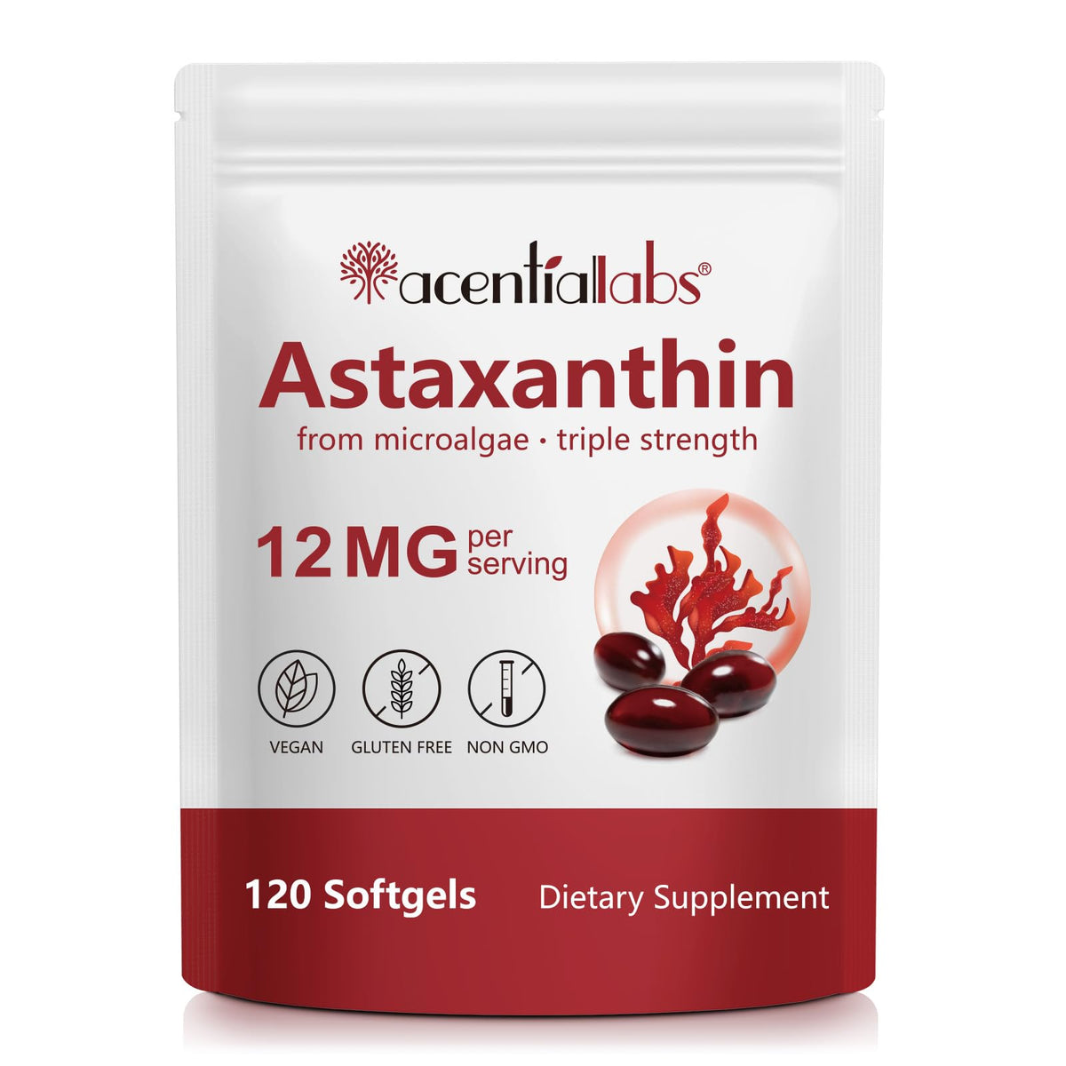 ZUZOKKAHA Astaxanthin 12mg Softgels – hero image
