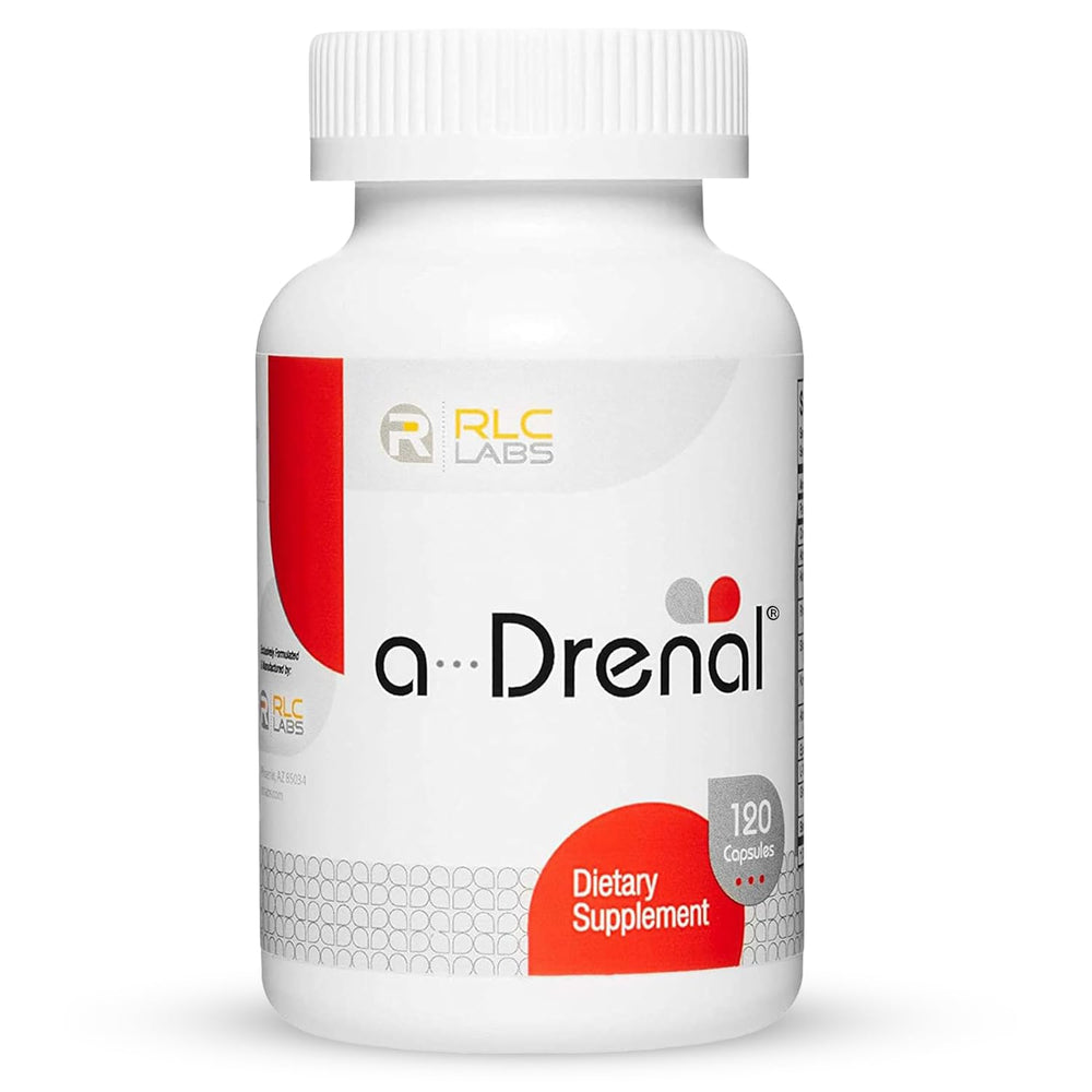 RLC Labs a-Drenal 120-capsule bottle