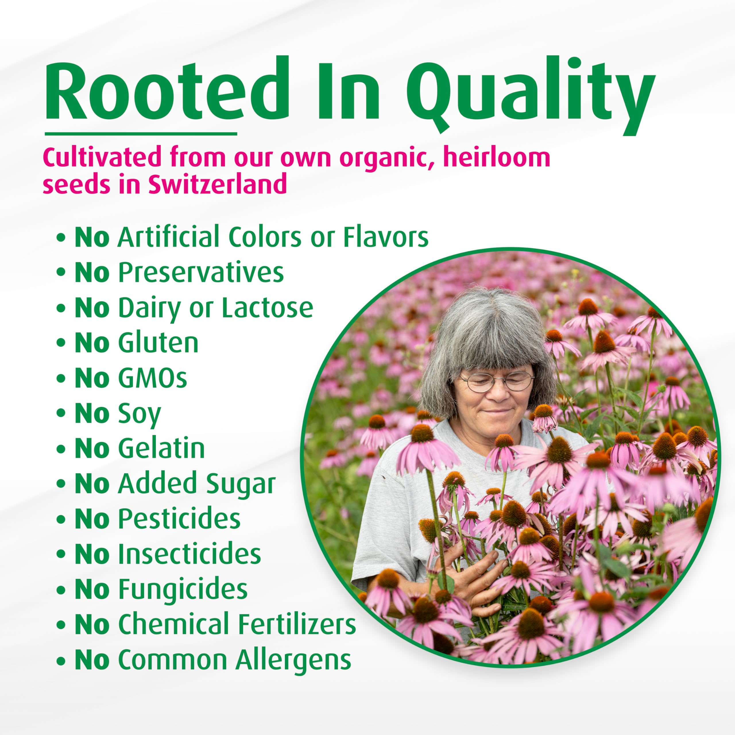 Plant-based immune support throat spray graphic