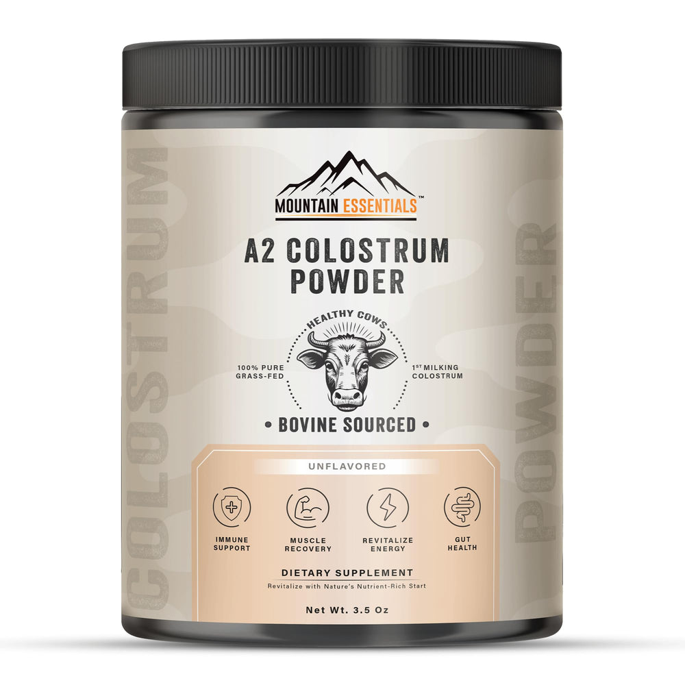 A2 Colostrum Powder 3.5 oz – Grass-Fed Bovine Source (IGG > 40%)