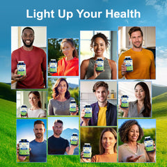 200 vegetable capsules per bottle