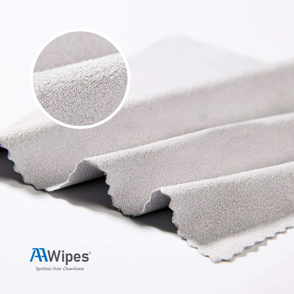 AAwipes Violin Cleaning Cloths close-up blue microfiber