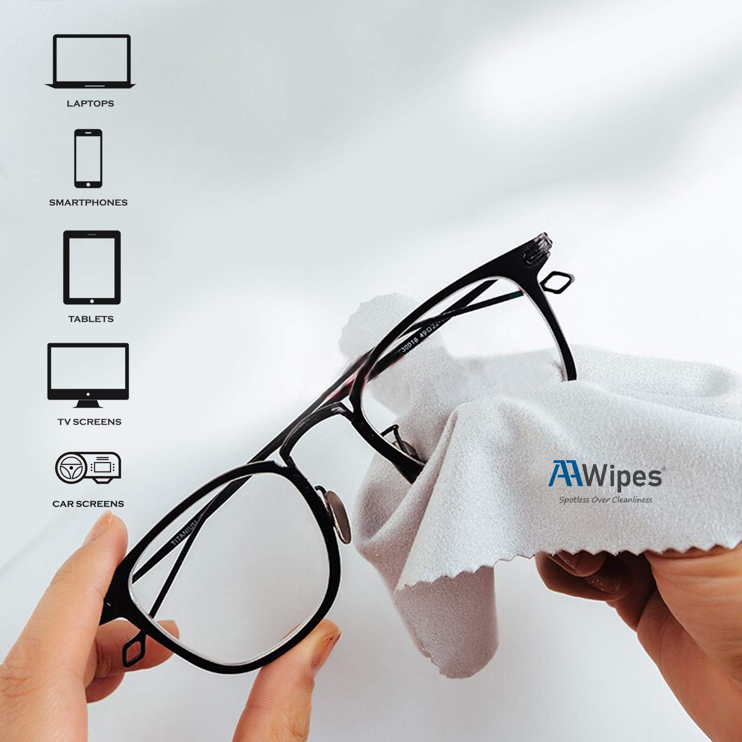 AAwipes Cleanroom Swabs - Blue, 200 pcs, 3.2 mm head width
