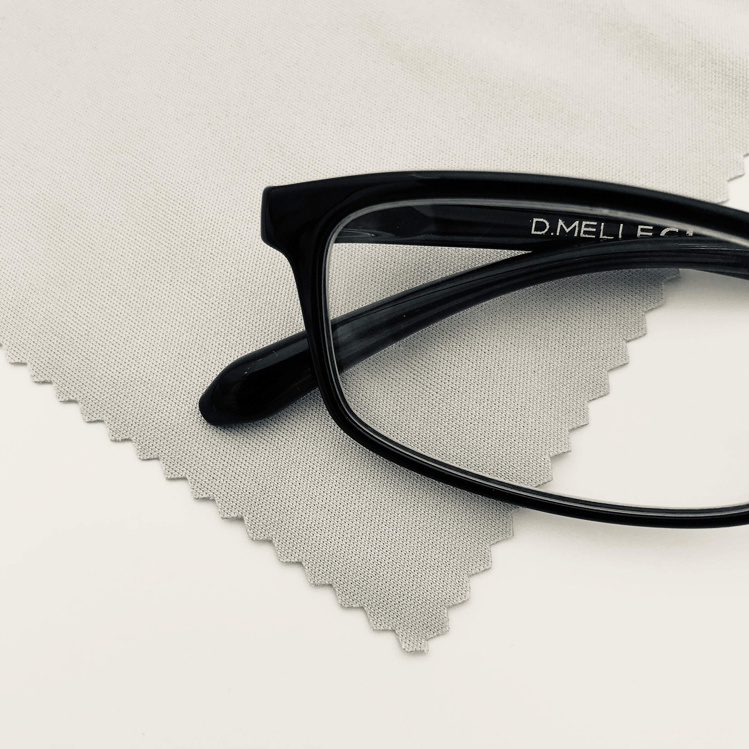 White 5.52x5.52 100-pack eyeglasses cleaning cloth