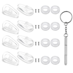 AB Max soft cushioned eyeglasses nose pads close-up