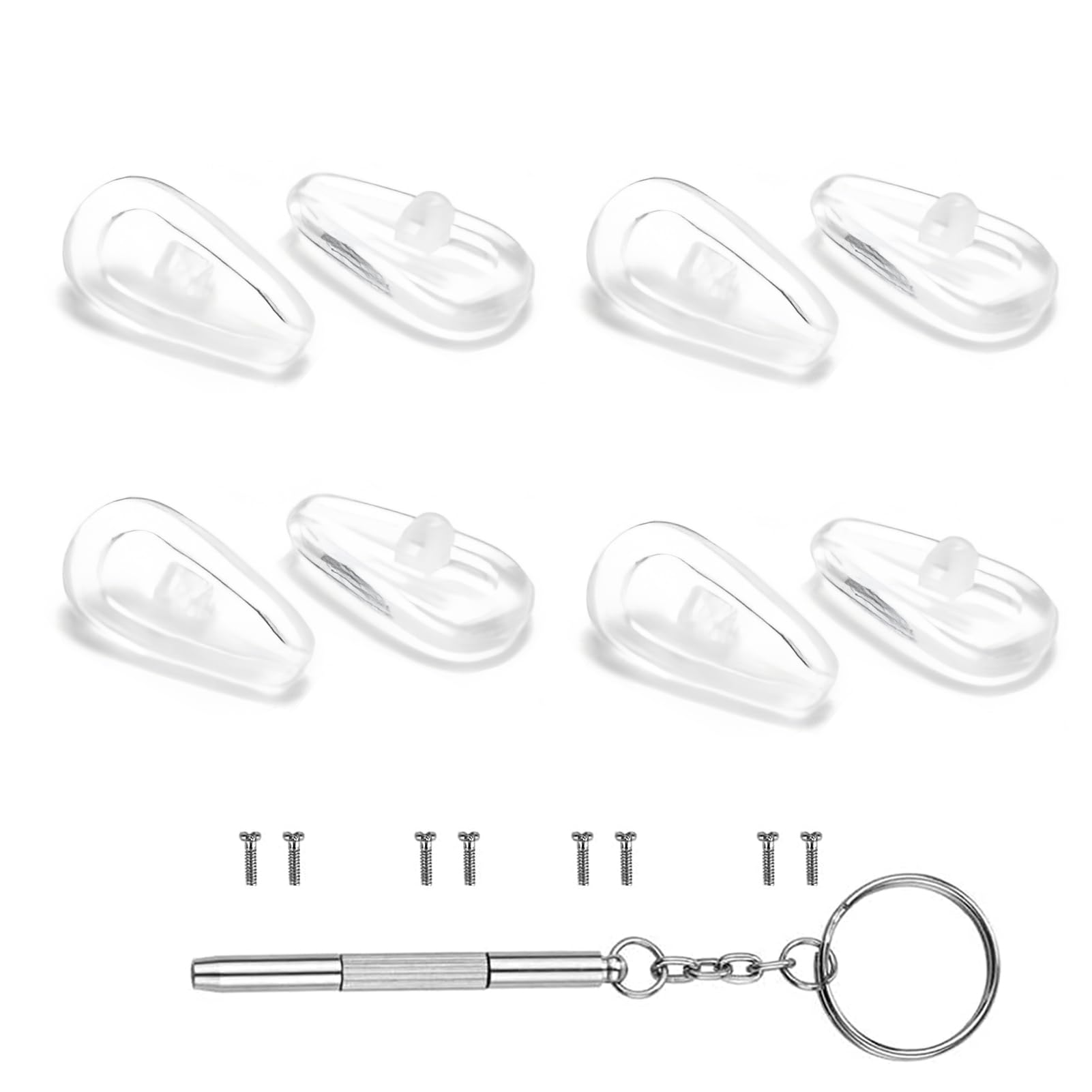 Soft cushioned nose pads for eyeglasses by AB Max