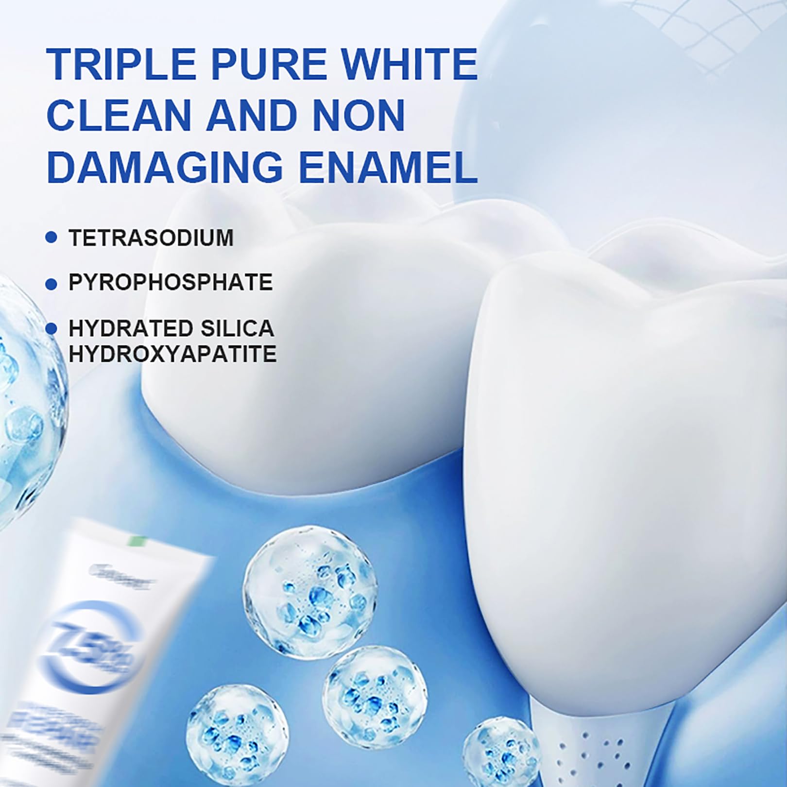 Packaging of Abading toothpaste 2-pack