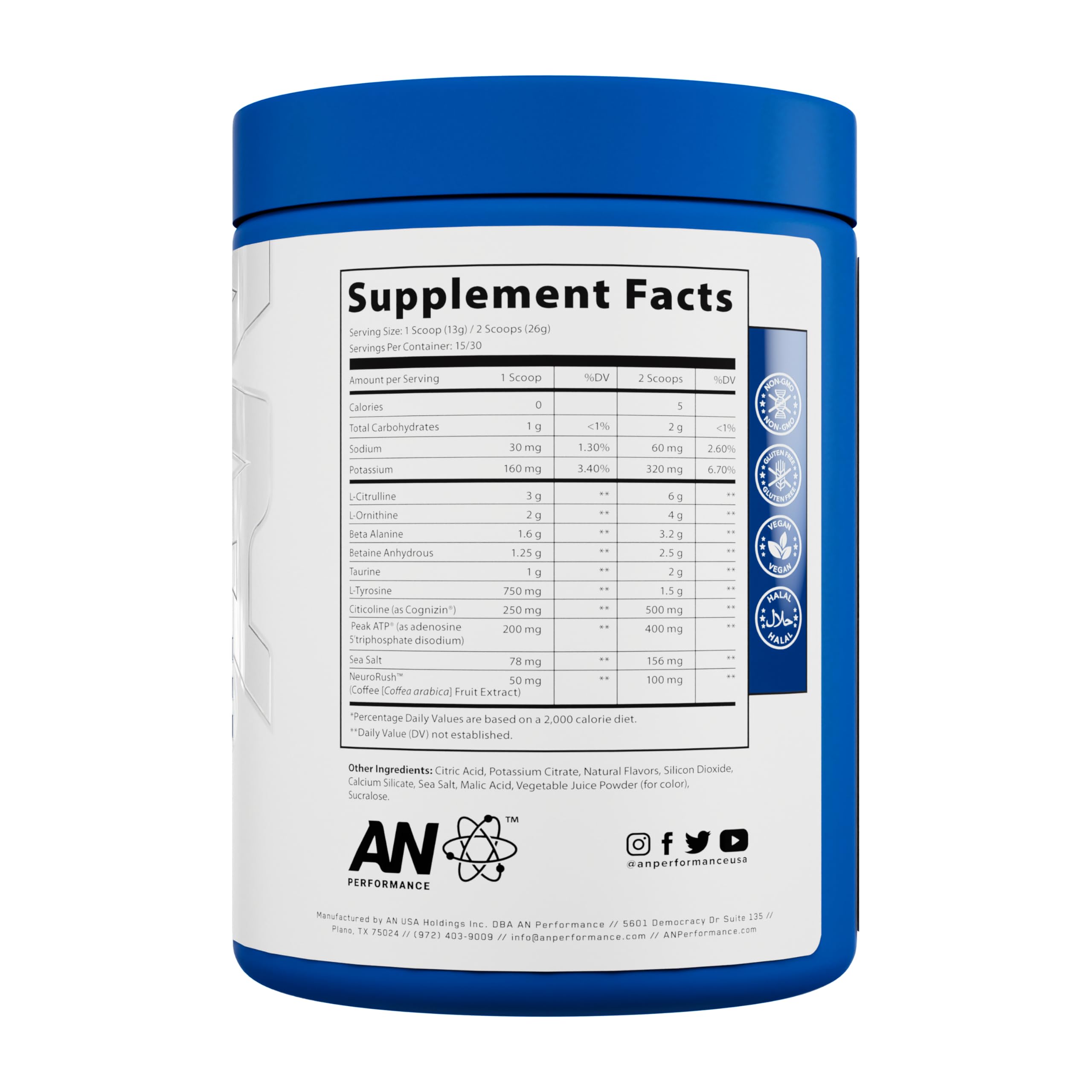 ABE AN Performance powder scoop for precise serving during training