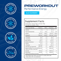 ABE All Black Everything blue razz powder dissolving in water boosts endurance during workouts