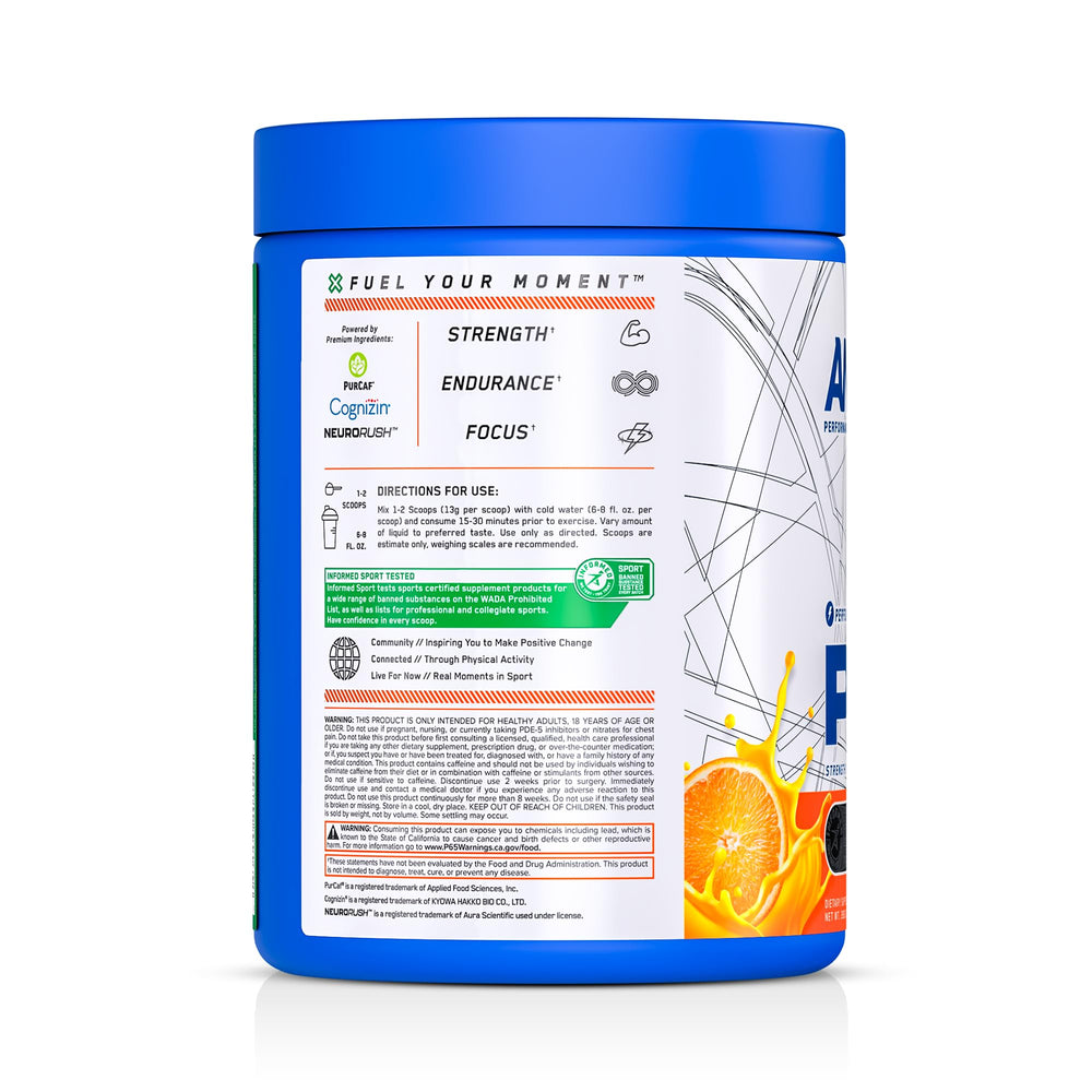 ABE AN Performance preworkout third-party testing label signals safety and quality.