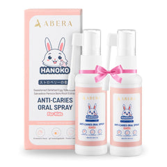 Abera anti-caries kids oral spray bottle with 360-degree rotating nozzle