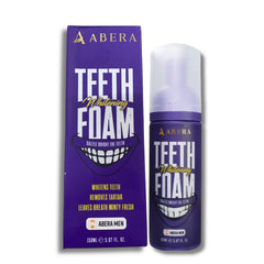 Abera Purple Teeth Whitening Foam hero shot