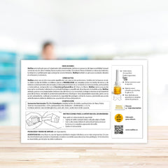 Close-up of Aboca Melilax packaging