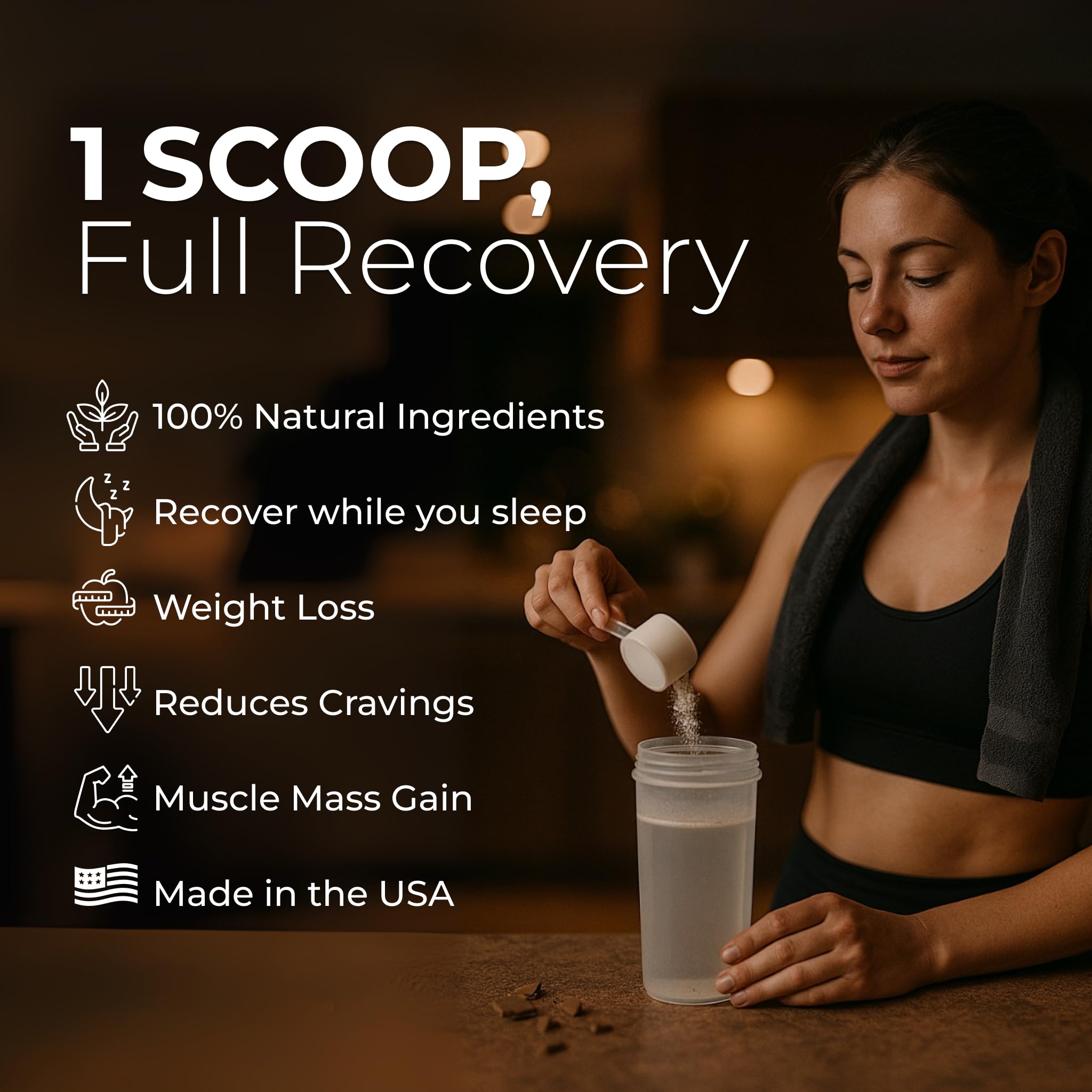 About Time Casein Chocolate shaker-dissolve demonstrates smooth mix with no clumps.