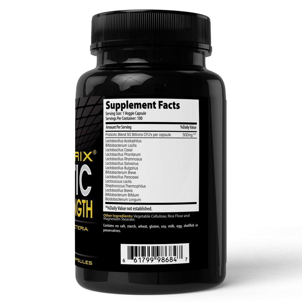 Close-up of Absonutrix Probiotic Capsule – 50 Billion CFU, Multi-Strain