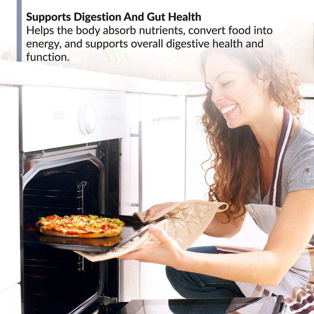 Gluten-free label on AbsorbMax bottle