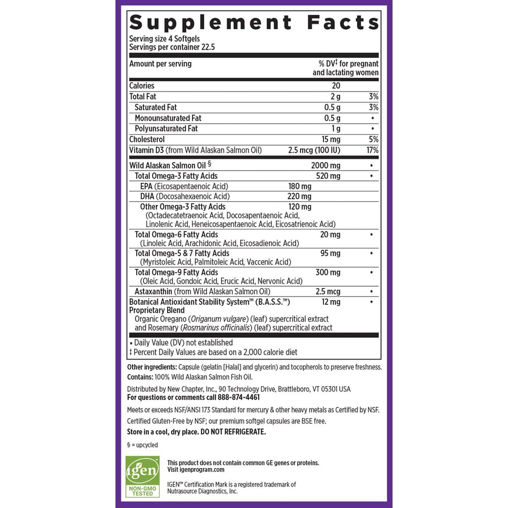 Formulated for absorption of omegas