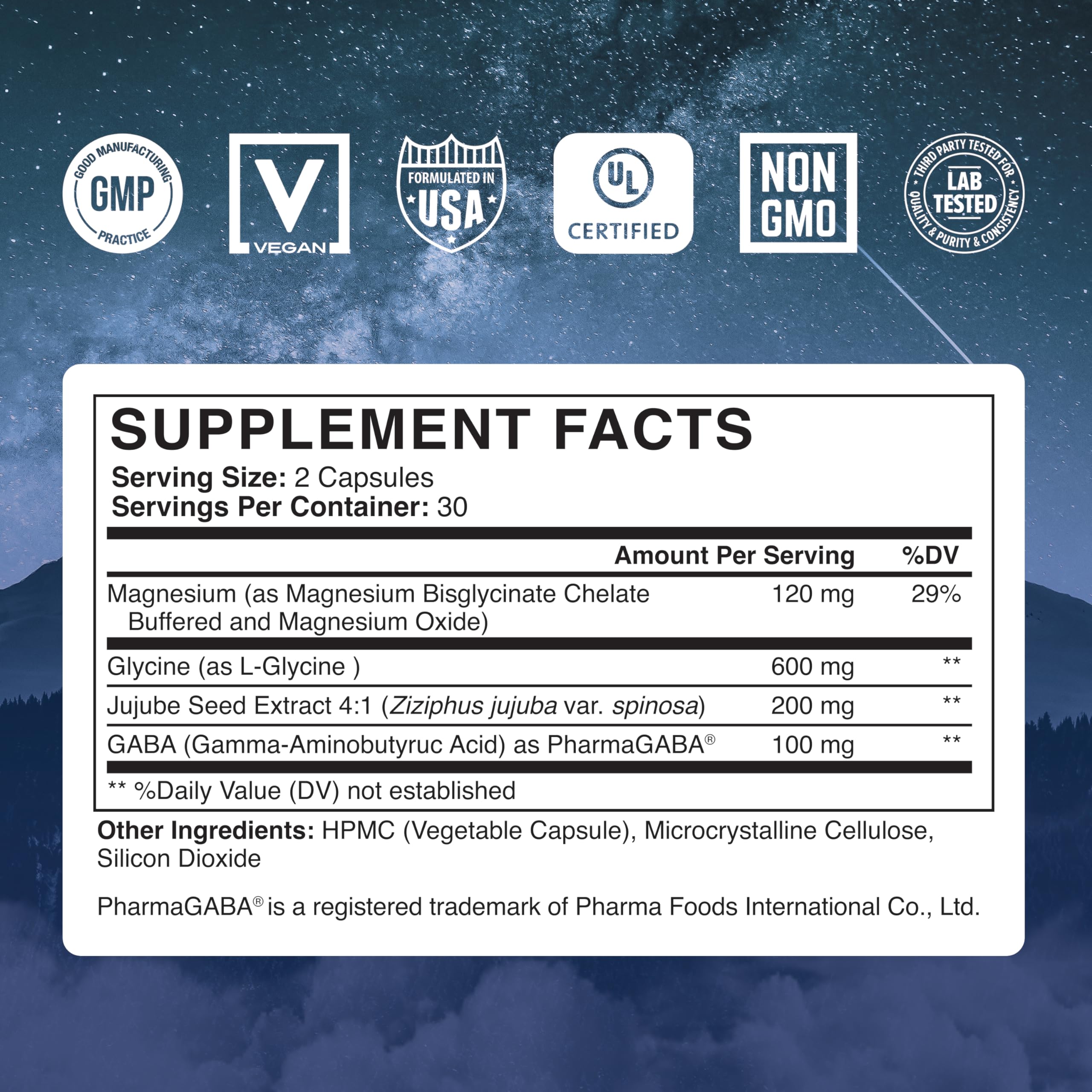 Glycine promotes relaxation for better sleep