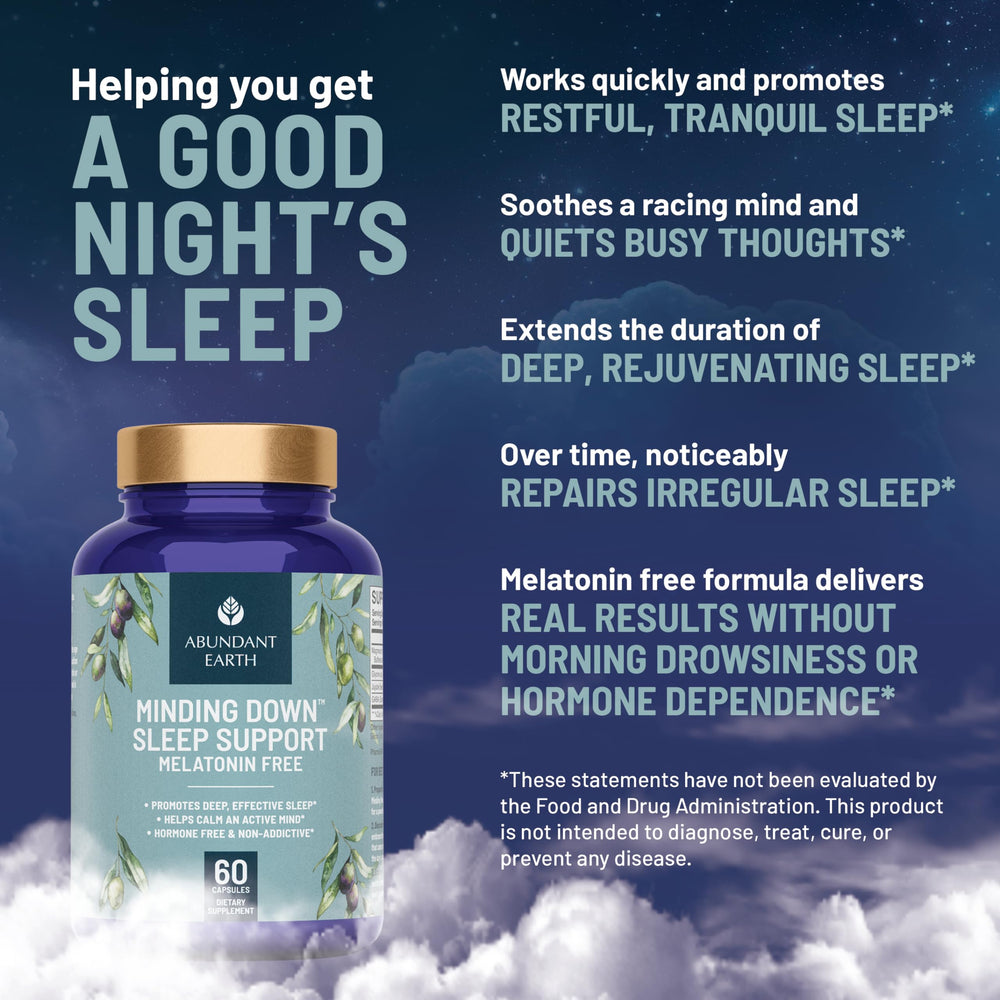 Jujube, glycine and magnesium sleep blend