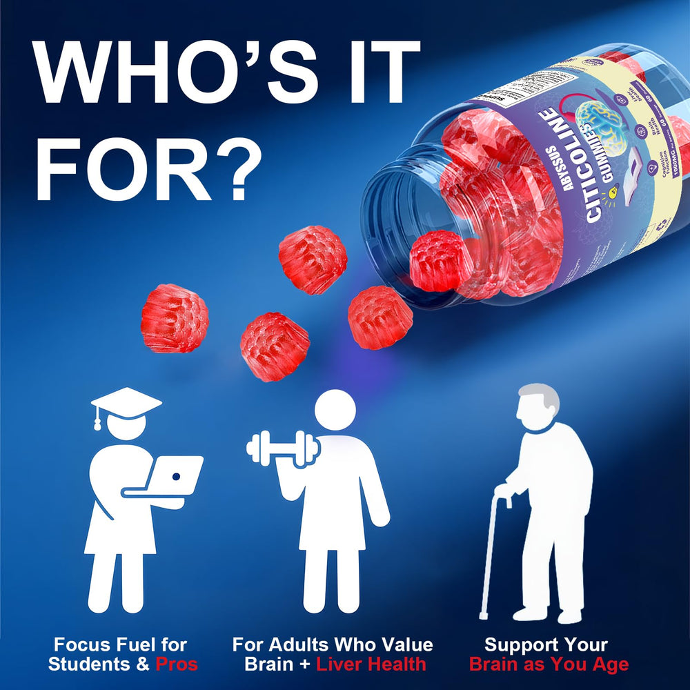 Close up of ABYSSUS CDP Choline Gummies