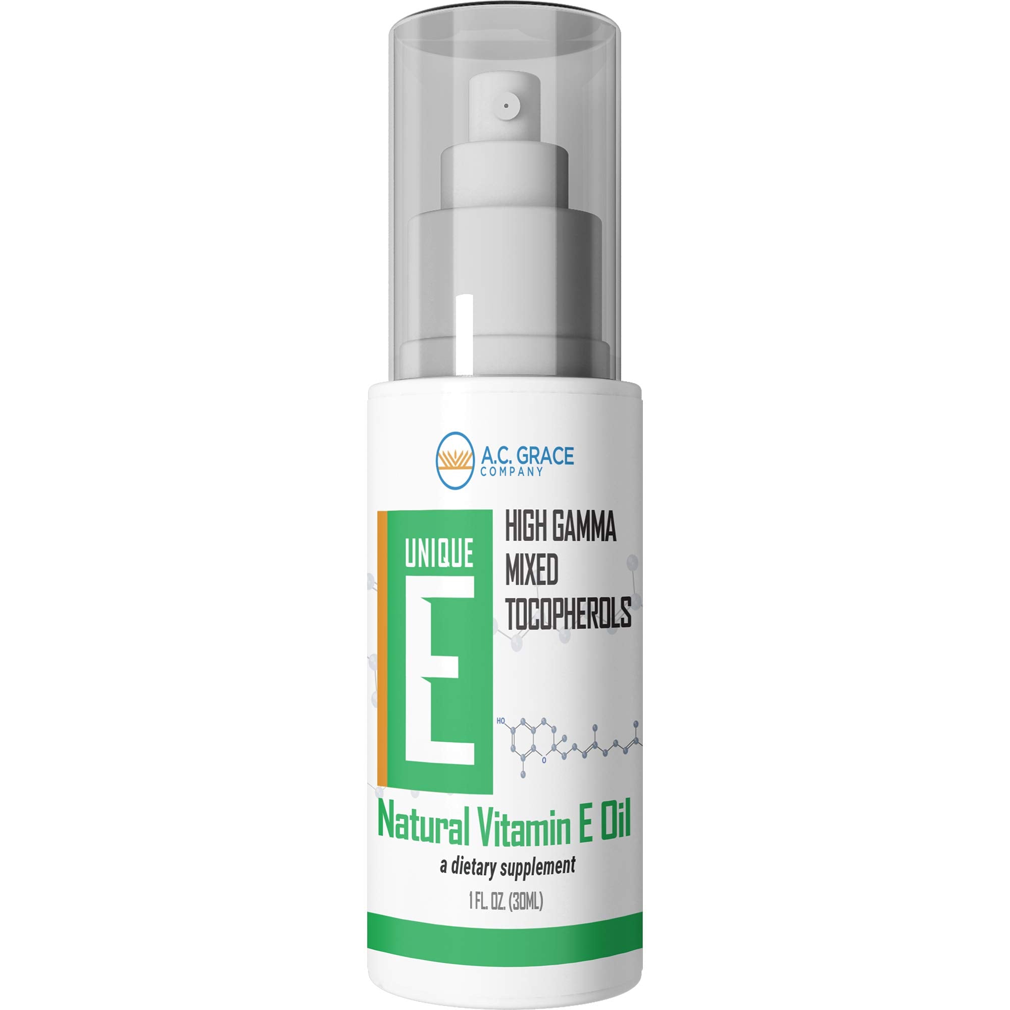 A.C. Grace Company Mixed Tocopherols Liquid bottle 1oz (30ml) - image 2
